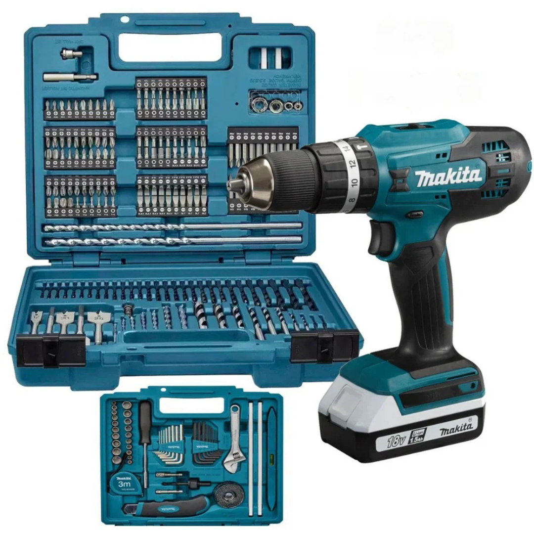 Kit Makita Originale - TRAPANO AVVITATORE A PERCUSSIONE
